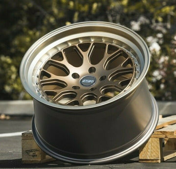 ESR CS1 Matte Bronze Wheels 18x9.5 / 18x10.5 +22 5x114.3 18 Inch Rims Set 4