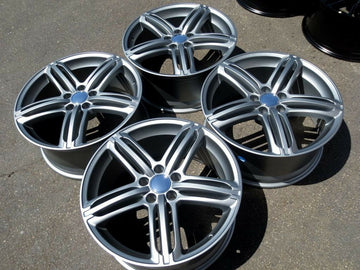 18x8 Wheels Fits Audi A4 A5 A6 A8 Q5 TT Rims 18 Inch 5x112 +35 Rims Set 4