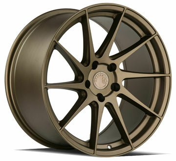 Aodhan AH09 18x8.5 +35 5x114.3 Bronze Directional 18 Inch Wheels Rims Set 4