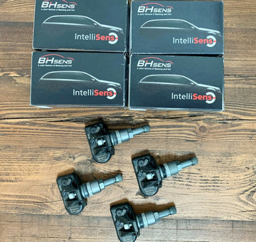 HUF TPMS Tire Pressure Sensors Gun Metal Stems For Chevrolet Camaro 2016 - 2020