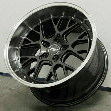 19 Inch ESR CS11 Gloss Graphite Wheels 19x8.5 +30 / 19x9.5 +35 5x120 Rims Set 4