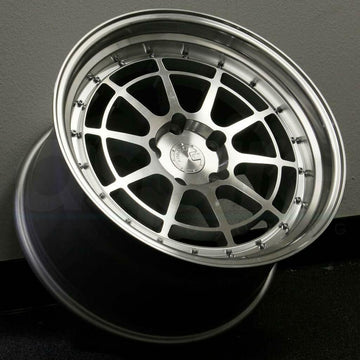 18x9.5 Aodhan AH04 5x100 +35 Silver Machined Face 18" Wheels (Set of 4)