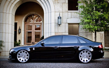 MRR HR3 19X8.5 5X112 Silver Wheels Rims Fit Audi A3 A4 A5 S5 A6 Passat 19 Inch