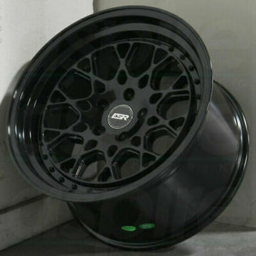 19 Inch ESR CS3 Gloss Black Concave Wheels 19x9.5 / 19x10.5 +22 5x120 Rims Set 4
