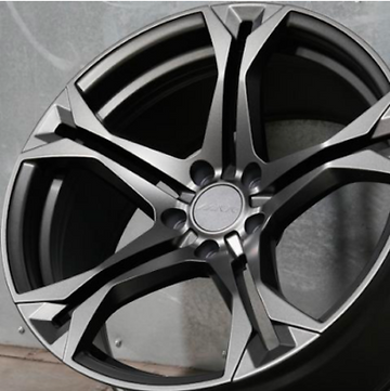 One 20" MRR M017 Gunmetal Wheel 5x120 20x11+43 Single Spare Rim