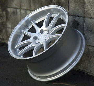 AODHAN DS02 Wheels 18x9.5 5x114.3 +30 Silver Machined Face 18" Rims (SET of 4)