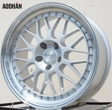 18x8.5 Aodhan AH02 5x114.3 +35 Silver 18 Inch Wheels Rims For Accord Civic IS300