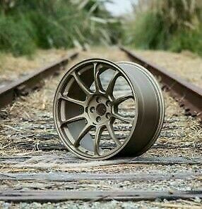 AODHAN AH06 18x9 +30 5x100 Bronze Wheels 18" Rims (Set 4)