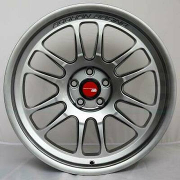 18" Aodhan Ah07 Hyper Black Wheels 18x9.5 +30 5x100 Rims (Set 4)