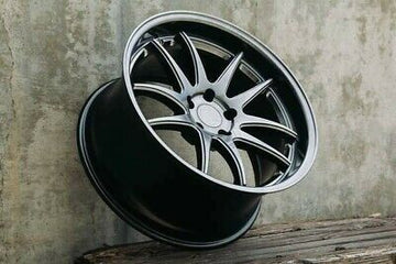 AODHAN DS02 Wheels 18x9.5 5x100 +35 Hyperblack 18 Inch Rims Set of 4