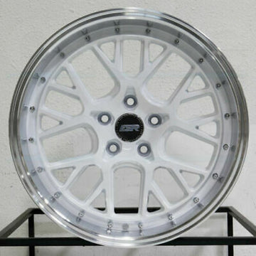 19 ESR CS11 White Wheels 19x8.5 +30 5x114.3 Rims Set Fits Accord Lexus Maxima