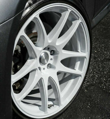 18x8.5 5x100 +30 ESR SR08 18" White Wheels For Corolla Camry Celica TC VW Golf