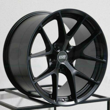 19" ESR RF2 Wheels 19x8.5 +30 / 19x9.5 +35 5x114.3 Matte Black 19 Inch Rims Set