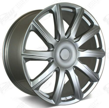 24" Silver Platinum Style Wheels Set 4 Fit Cadillac Escalade 24x10 Rims 6x139.7