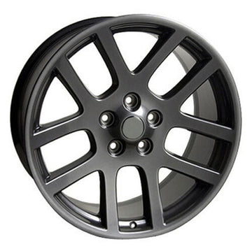 22" Gun Metal Wheels Fit Dodge Ram 1500 Dakota Durango Chrysler Aspen Rims Set 4