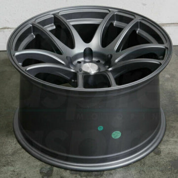 18x9.5 ESR SR08 Titanium Wheels 18 Inch 5x120 +22 Concave Rims Set of 4