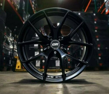 ESR RF2 Matte Black Rotary Forged Wheels 18x8.5 +30 5x120 Set 4 Rims 18 Inch