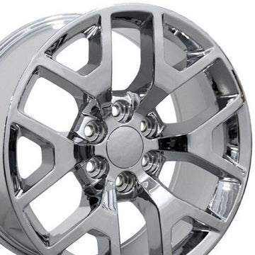 22" Chrome Wheels For Chevy Avalanche Blazer 22x9 GMC Savana Sierra Yukon XL