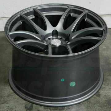 19" Satin Titanium ESR SR08 Wheels 19x9.5 / 19x10.5 5x114.3 +15 Rims Set of 4