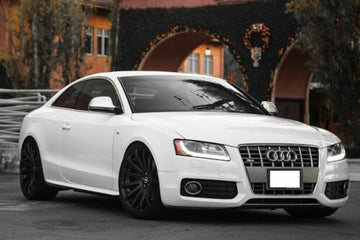 20x8.5 Black MRR HR9 Wheels Fit Audi B8 A4 A5 S5 A6 Q5 20" 5x112 Rims Set (4)