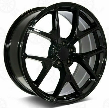 20" Black Wheels Fit Mercedes S550 S65 CL550 20x8.5 / 20x9.5 5x112 Rims Set 4