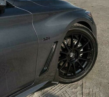 20" MRR GF6 Wheels Gloss Black 20x9 5x114.3 +38 Ground Force Custom Rims Set 4