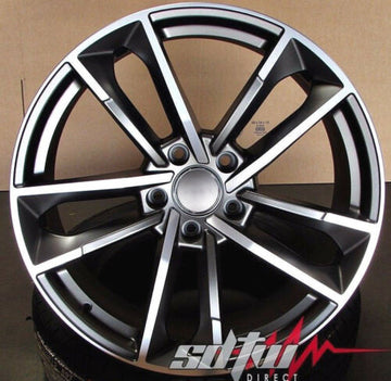 18" Wheels For Audi A4 A5 A6 A7 A8 S4 S5 Q3 Q5 18x8.5 +35 Rims Set (4)