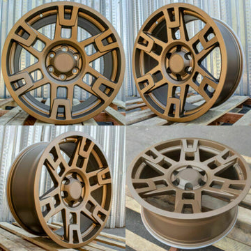 20x9 Wheels Bronze Wheels 20 Inch Fits Toyota Tacoma FJ 4Runner 6x139 +0 Rims