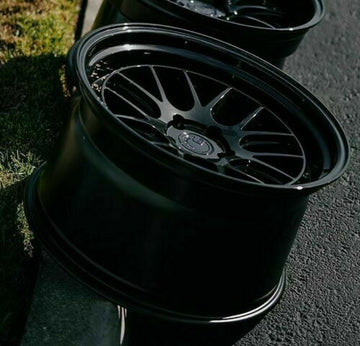 18x10.5 +22 Gloss Black 5x114.3 Wheels Aodhan DS06 Rims 18 Inch Set 4