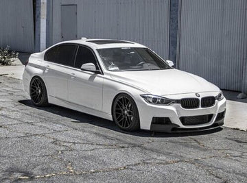 19" MRR GF7 Wheels 19x8.5 / 19x9.5 5x120 Black For BMW E90 E92 325 328 335 Set