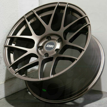 19" ESR RF1 Wheels 19x9.5 +22 5x114.3 Matte Bronze 19 Inch Rims Set 4