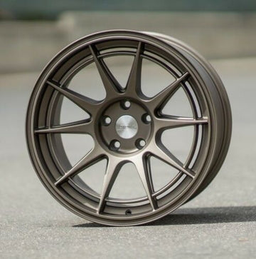 18" Wheels 18x10.5 +22 5x114.3 ESR SR13 Matte Bronze Rims Set 4