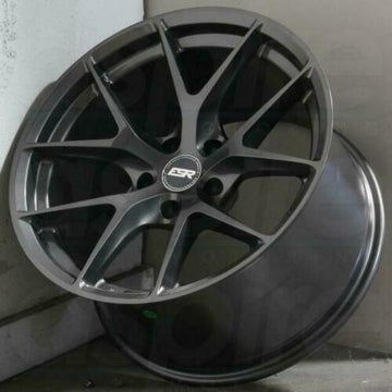 19" ESR RF2 Gloss Graphite Wheels 19x8.5 +30 5x120 19 Inch Rims Set 4