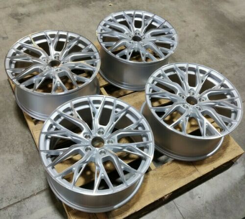 18x8.5 +35 / 18x9.5 +40 5x112 MRR GF5 Wheels Silver 18