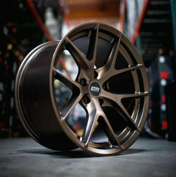 19" ESR RF2 Matte Bronze Wheels 19x8.5 +30 5x120 19 Inch Rims Set 4