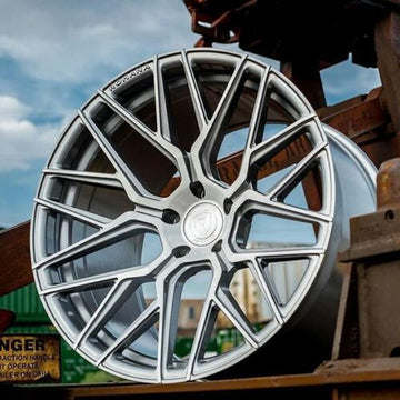 20x9 20x11 +35 Rohana RFX10 5x112 Brushed Titanium Wheels For AUDI R8 Gallardo