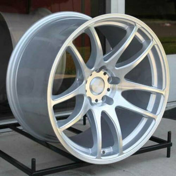 18x9.5 ESR SR08 Machined Face Wheels 18 Inch 5x120 +22 Concave Rims Set of 4