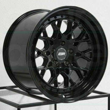 18x8.5 5x114.3 +30 ESR CS3 18" Black Wheels For Honda Accord Civic Lexus Nissan
