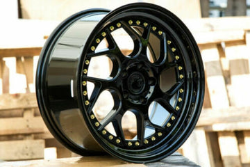 Aodhan DS01 Wheels 18x9.5 5x100 +35 Gloss Black 18 Inch Rims Set 4