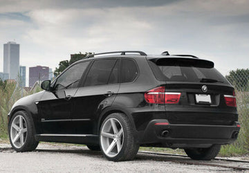 22" Rohana RC22 22x9 +30 22x11 +45 5x120 Silver Wheels For BMW X6 X5 35d Rims