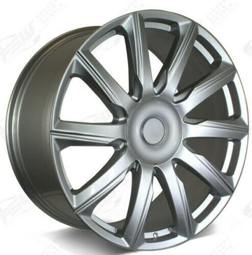 26" Silver Platinum Style Wheels Fits Cadillac Escalade 26x10 Rims Set 4
