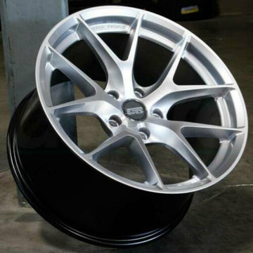 19" ESR RF2 Wheels 19x8.5 +30 / 19x9.5 +35 5x120 Hyper Silver 19 Inch Rims Set 4
