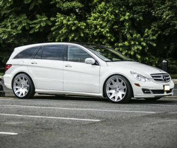 MRR HR3 Wheels 22x10.5 5x112 Silver Machined Face Rims Set 4 22 Inch