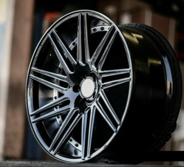 22x9/22x10.5 RF11 Road Force Wheels 22" For Bentley Continental GT Flying Spur