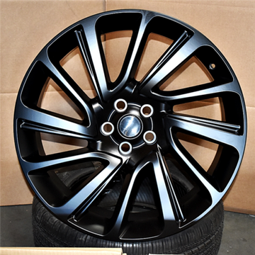 22" SV Style Wheels Satin Black Wheels Fits Range Rover Land Rover HSE Sport LR3