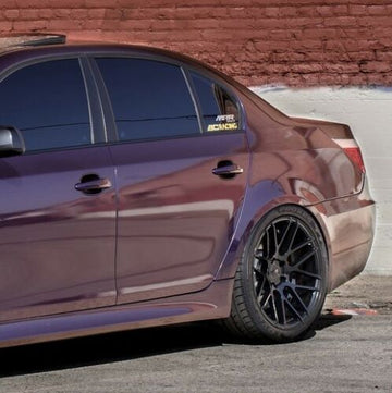 MRR GF7 Concave Ground Force Black 19" Wheels 19x8.5/19x10.5 Set Fit BMW E46 M3