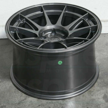 ESR SR13 Gun Metal 18" Concave Wheels 18x10.5 +15 5x114.3 Rims Set 4