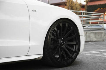 19x9.5 MRR HR9 5x112 +40 Wheels Matte Black 19" Rims Set (4)