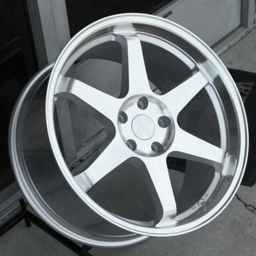 19 ESR SR07 Silver Wheels 19x8.5 +30 / 19x9.5 +35 5x114.3 Rims Set 4