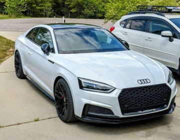 19x9.5 MRR GF9 5x112 Matte Black Custom Build 19" Concave Wheels (Set of 4)